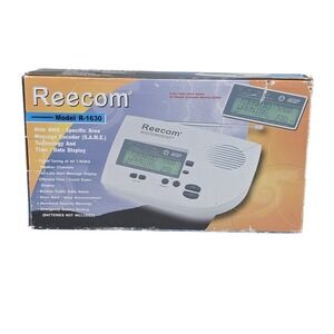Reecom‎ R-1630 Weather Alert Radio